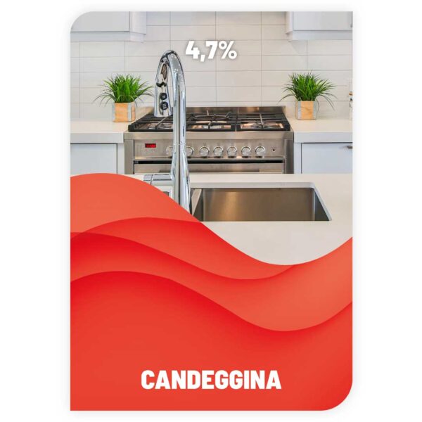 CANDEGGINA 4,7% prezzo di 1 litro