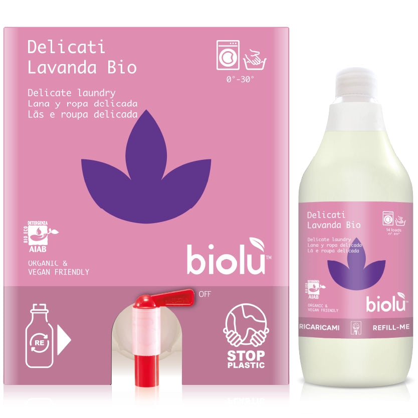 Biolù, detersivi ecologici DELICATI LAVANDA BIO prezzo di 1 litro