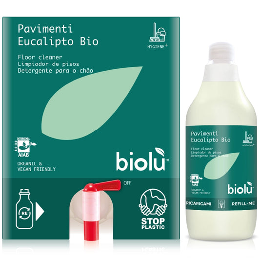 Biolù, detersivi ecologici PAVIMENTI EUCALIPTO BIO prezzo di 1 litro