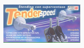 STENDIBIANCHERIA A VENTOSA TENDERSPEED